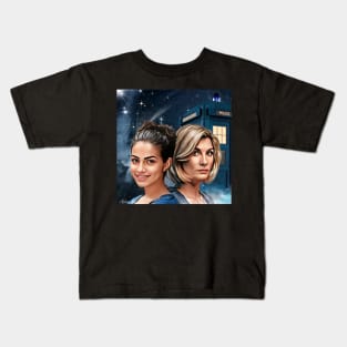 13th doctor thasmin space traveles Kids T-Shirt